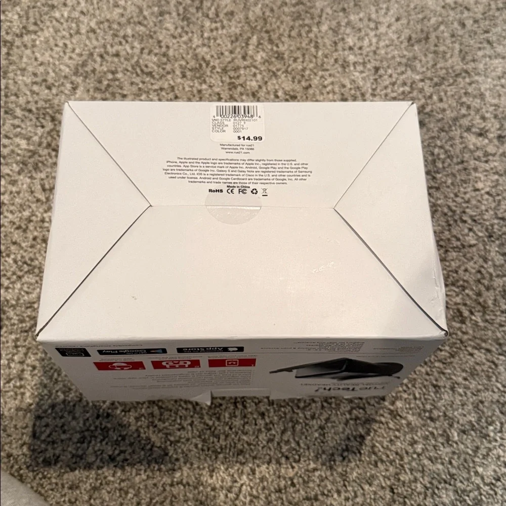 Rue21 Black Smartphone VR Headset